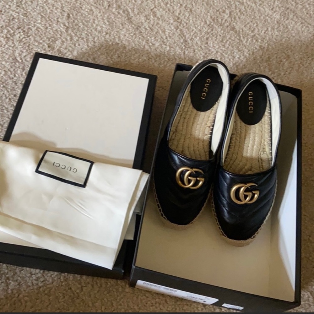 Gucci Pilar GG Matelasse Espadrille
